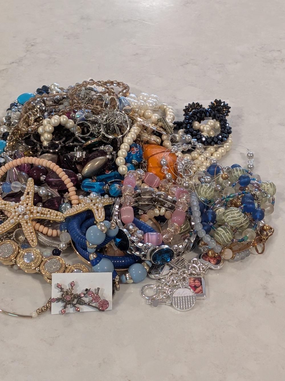 Mixed Women's Fashion Jewelry Collection 2 Lbs